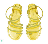 Sandali gialli Emanuela Biffoli Firenze