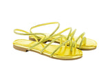 Sandali gialli Emanuela Biffoli Firenze