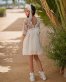 Abito Mimilù con pizzo