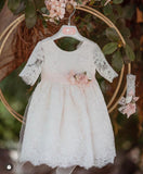 Abito Mimilù con maniche in pizzo