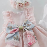 Abito con fiocco “la sartoria dei piccoli”