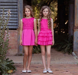 Vestito tulle fucsia Miranda