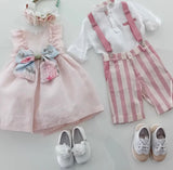 Abito con fiocco “la sartoria dei piccoli”