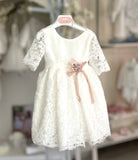 Abito Mimilù con maniche in pizzo