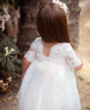 Abito Mimilù con maniche in pizzo