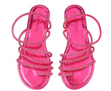 Sandali fucsia Emanuela Biffoli Firenze