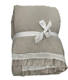 Copriletto trapuntato Vanglia matrimoniale