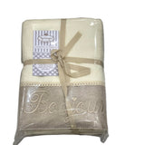 Set asciugamano 1+1 Bonjour