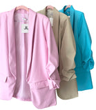 Giacca in similpelle