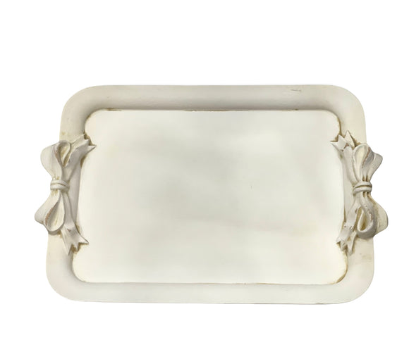 L’Arte Di Nacchi Vassoio rettangolare MDF e pasta di legno