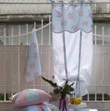 Coppia Tende Finestra a pacchetto con Coulisse Charlotte 60x140