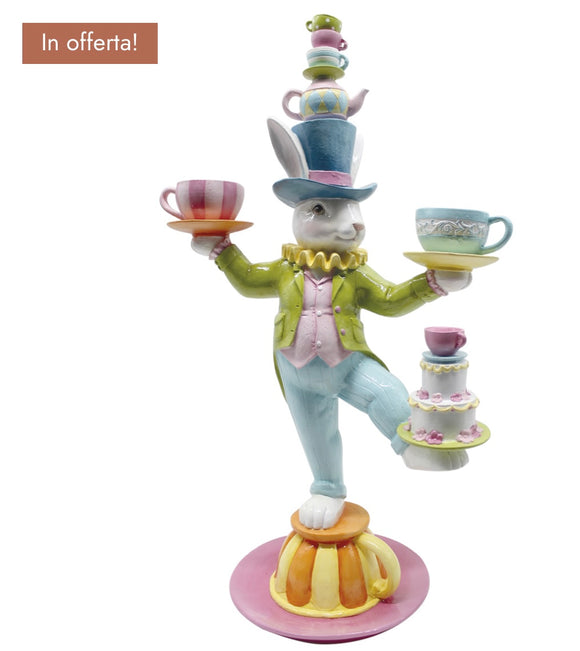 Preziosa Luxury Home Coniglio in wonderland con tazze