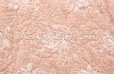 COPRILETTO TRAPUNTATO MATRIMONIALE PANDORA -ROSA IN Pizzo