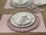 Sottopiatto Lirico Rosa Cm 35