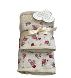 Set asciugamano 1+1 Spugna Cotone 100%