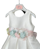 Mimilù Abito Mimilù Con Fiori E Scollatura Posteriore