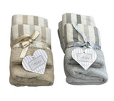 Set Asciugamano 1+1 Londra Spugna Cotone