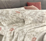 Completo letto Living matrimoniale con Rose blu