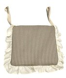 Cuscini per sedie a quadretti