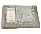 Marlene Completo letto matrimoniale con fuori celeste federa piazzata 3 volani