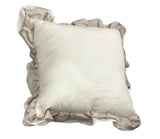 Runner e cuscini in lino