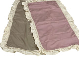 Runner con volant e pizzo