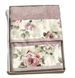 Set asciugamano 60X110cm + ospite 40x60cm Flower Helen,