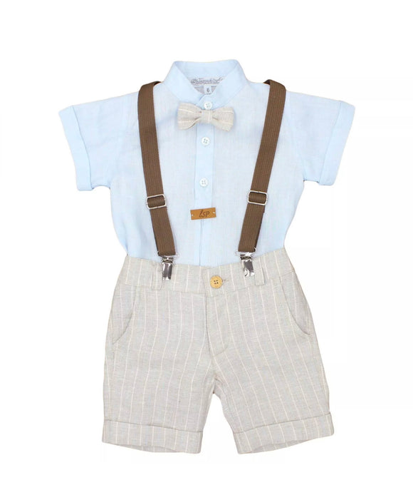 Completo camicia bermuda 132 La Sartoria Dei Piccoli Primavera/Estate