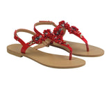 SANDALI CORALLO ROSSO