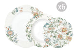 Servizio da tavola 18 pezzi ZEN GARDEN WHITE