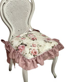 Cuscino per sedia con rose e pizzo armonia